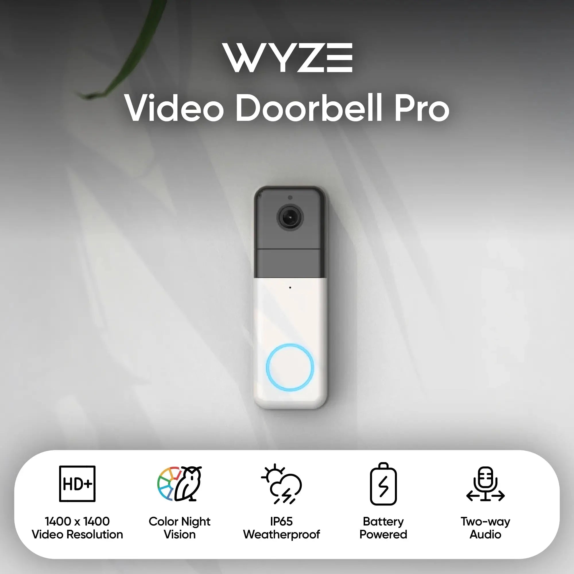Wyze Video Doorbell Pro - View 3