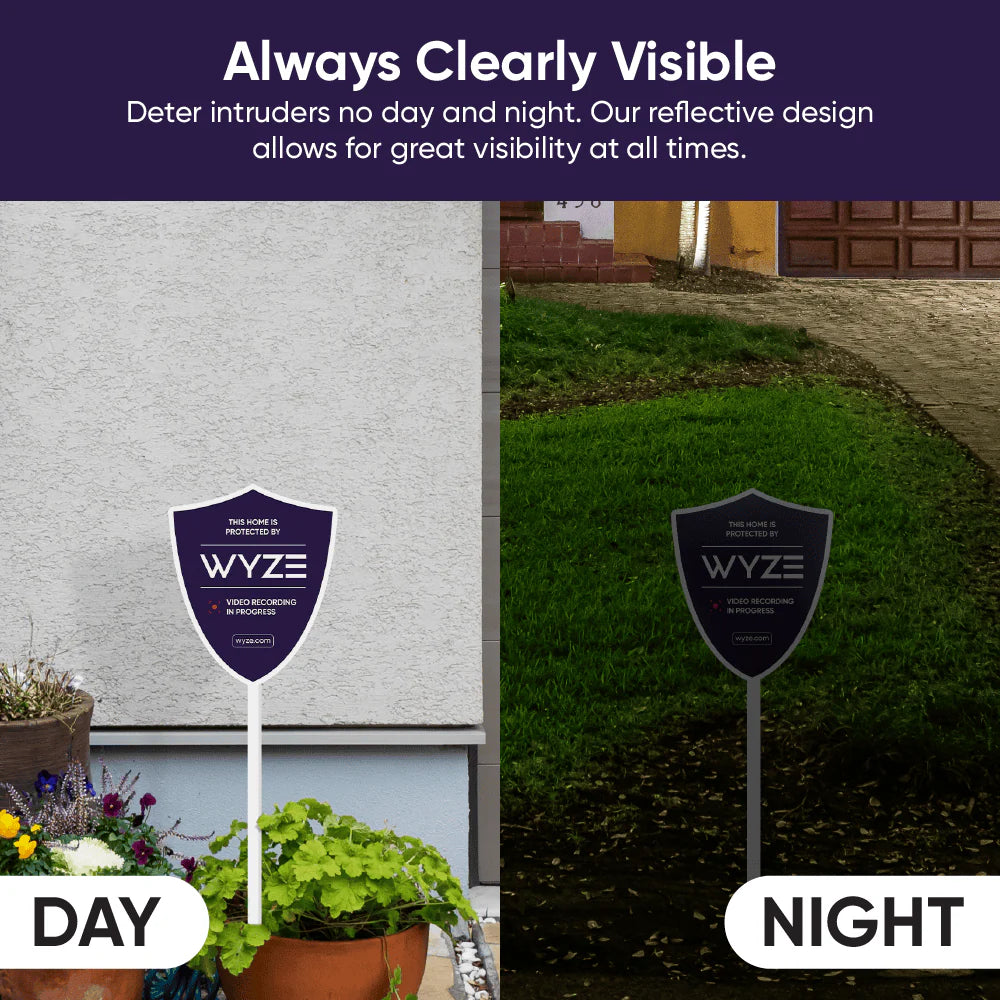 Wyze Security Yard Sign - View 4