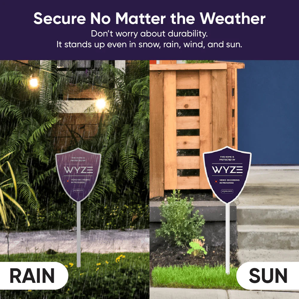 Wyze Security Yard Sign - View 5