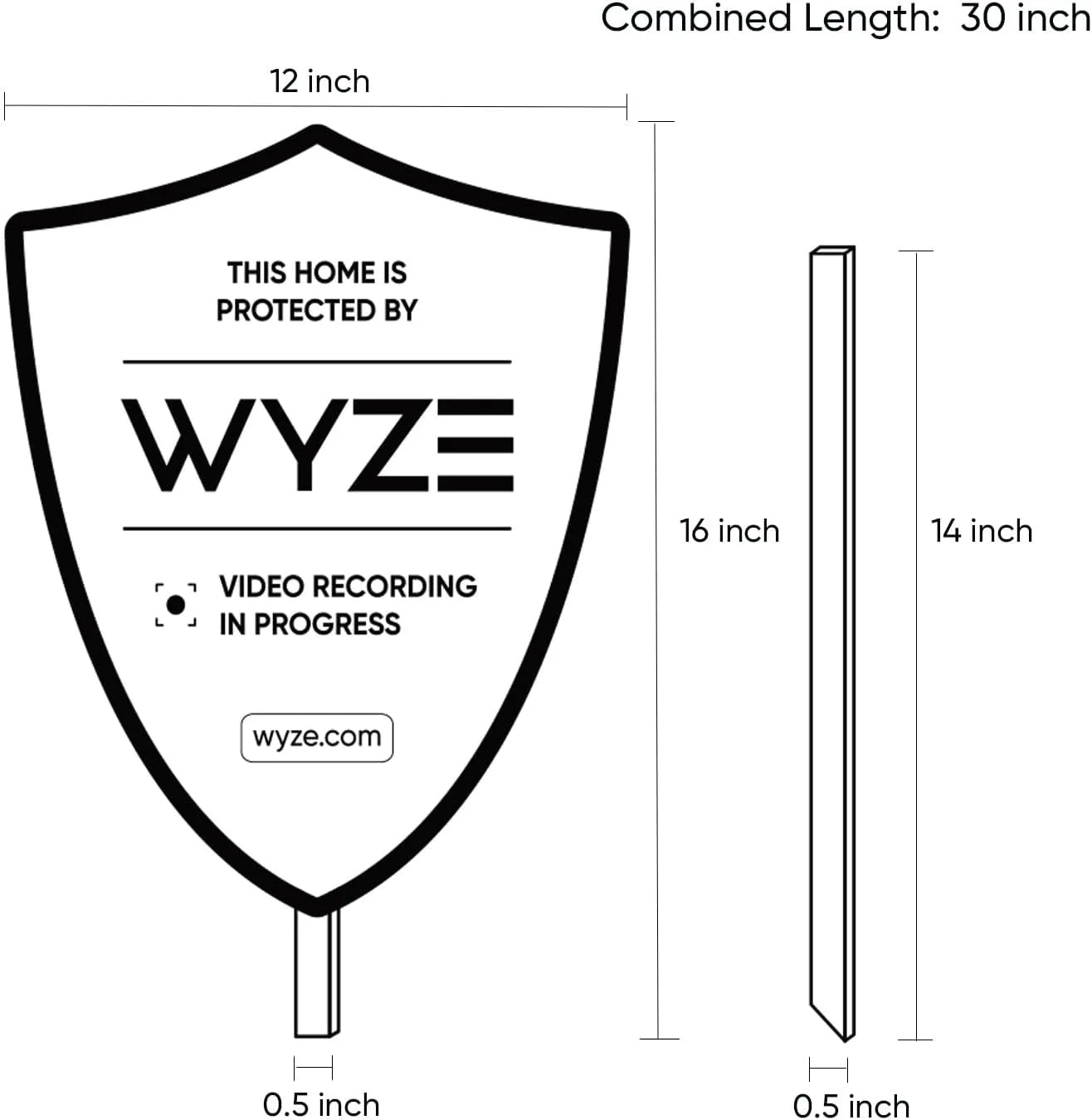 Wyze Security Yard Sign - View 6