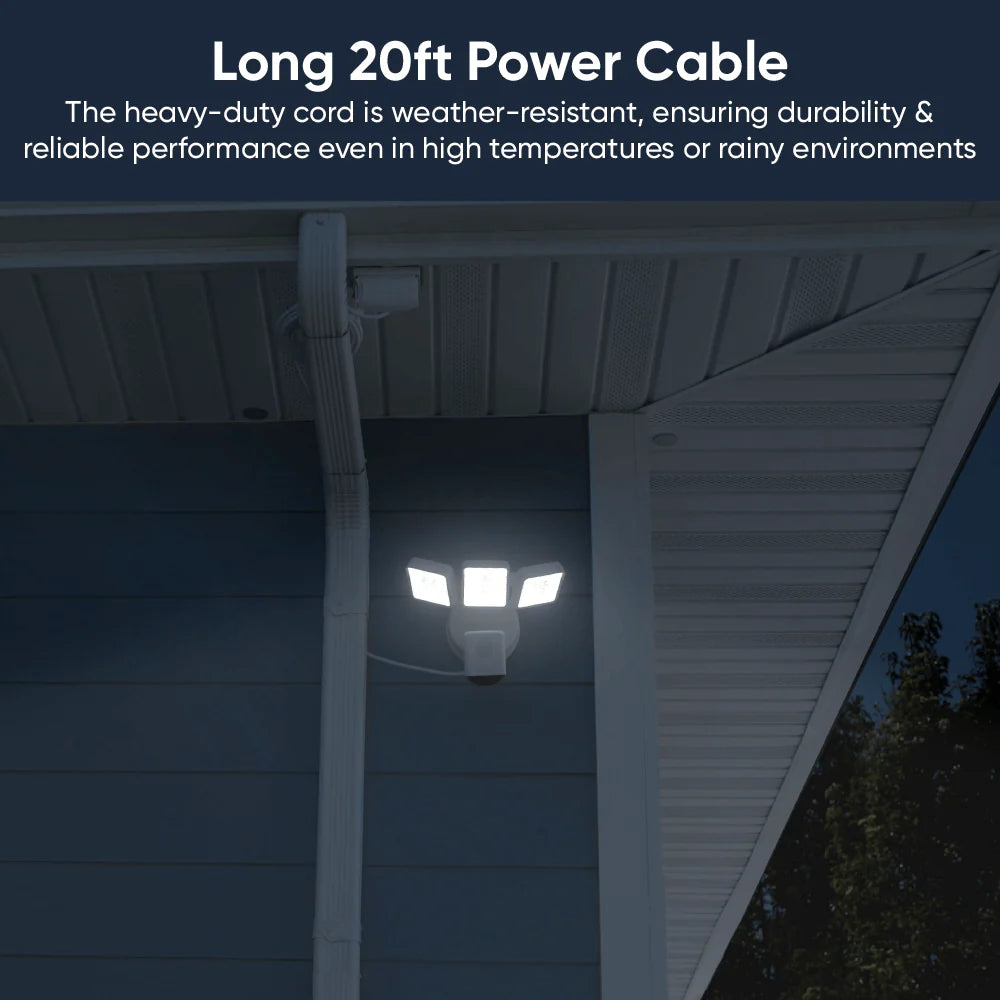 Wyze Cam Floodlight Pro + Plug-In Mount - View 4