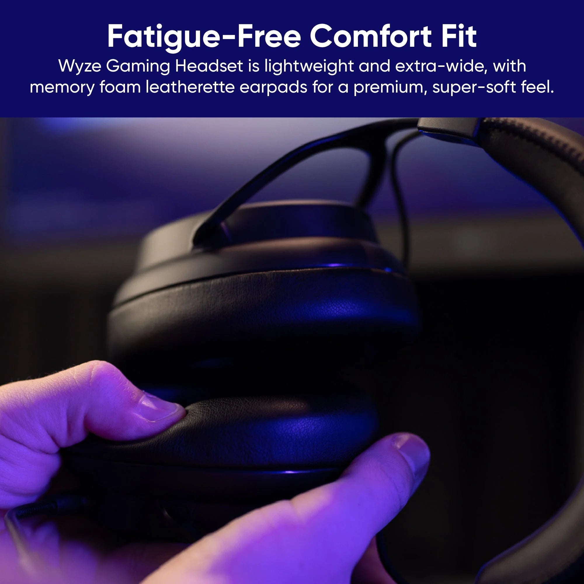 Wyze Wireless Gaming Headset - View 3