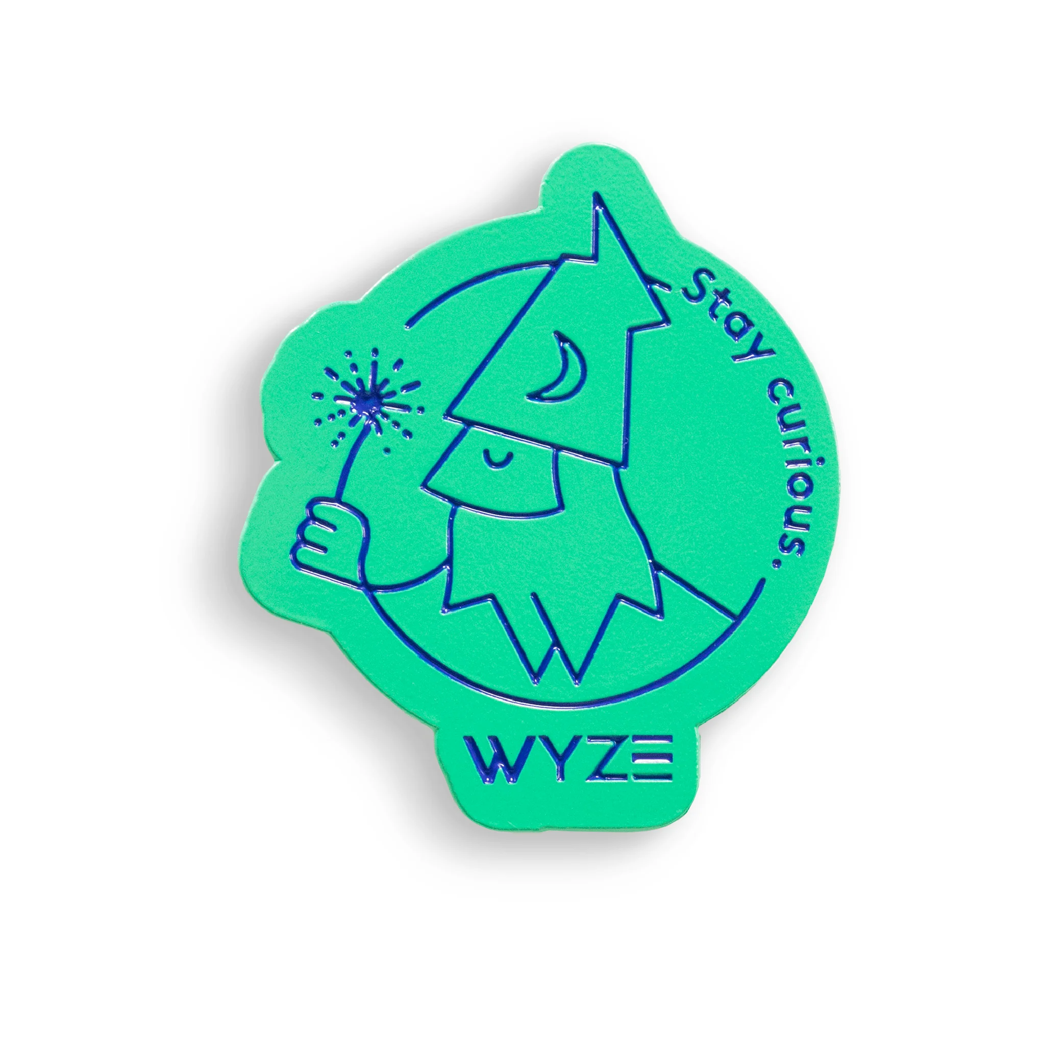 Wyze "Stay Curious" Wizard Pin - View 2