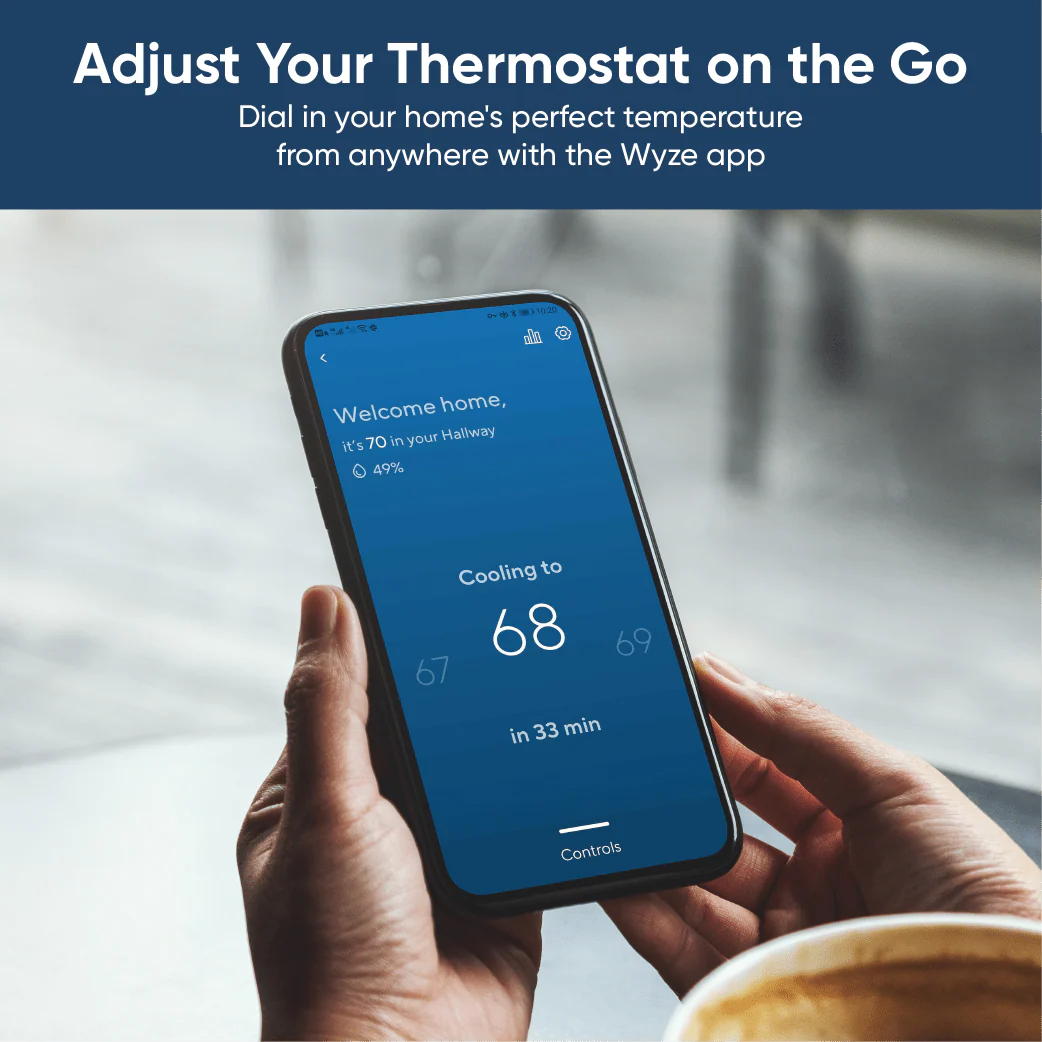 Wyze Thermostat - View 2