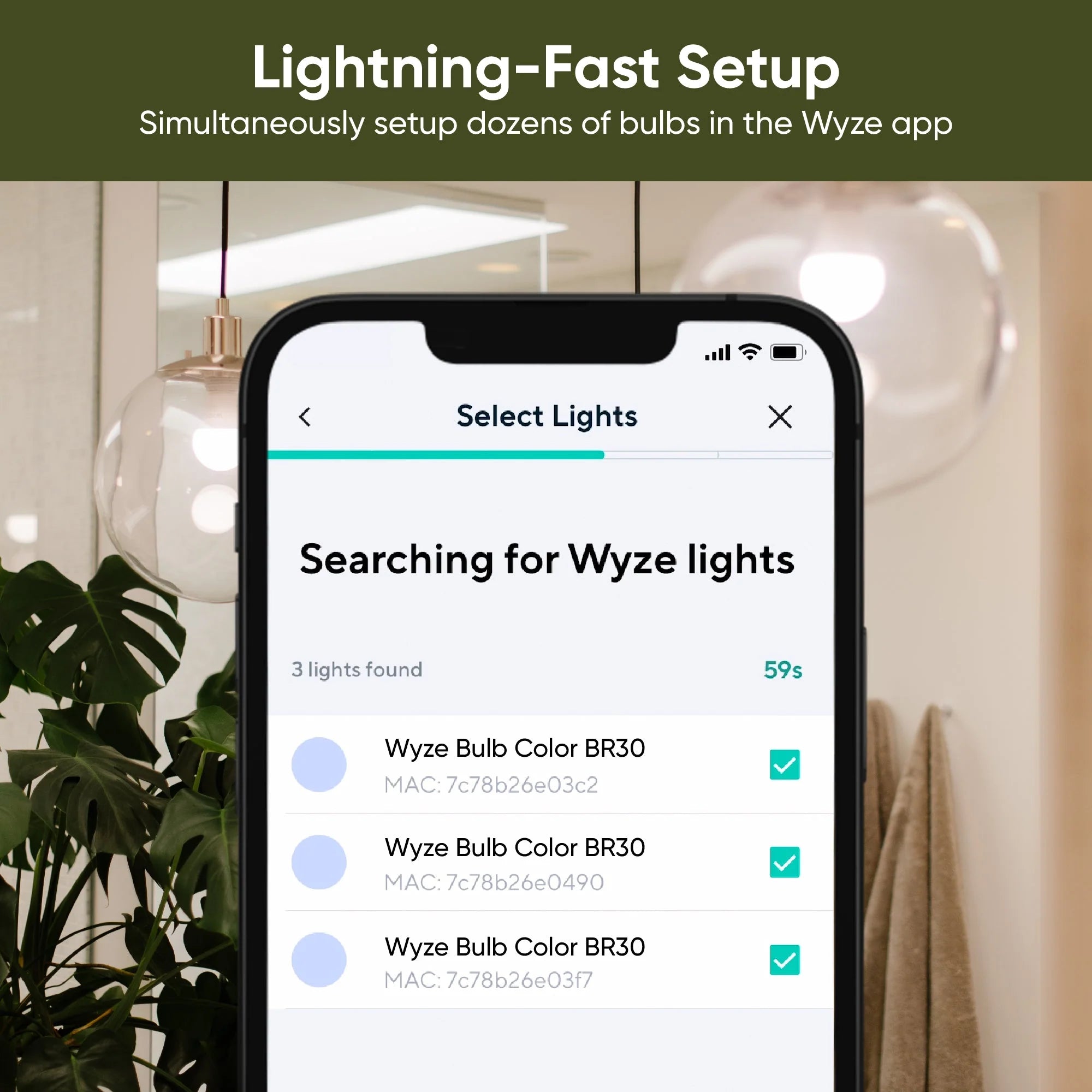 Wyze Bulb Color BR30 - View 4