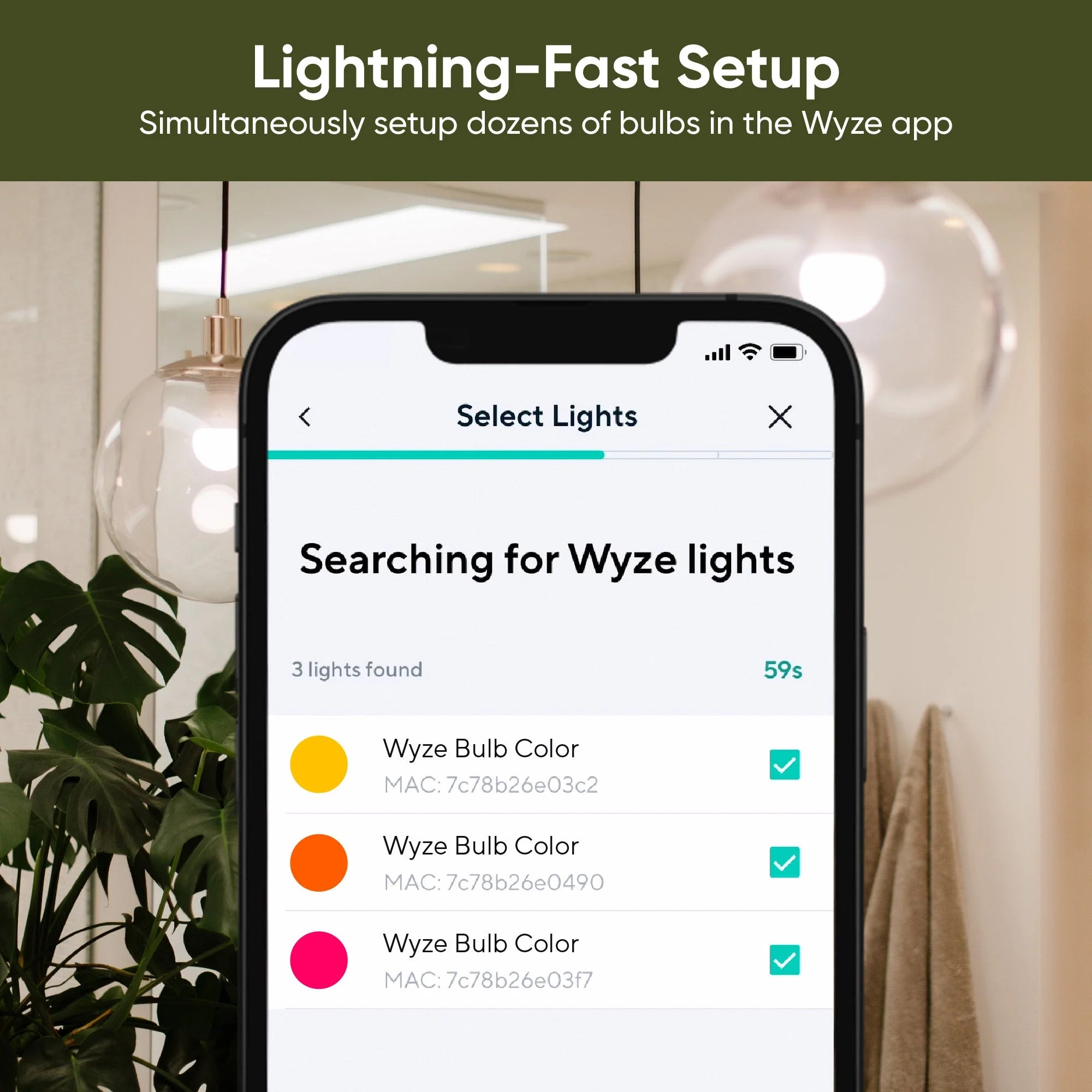Wyze Bulb Color - View 3