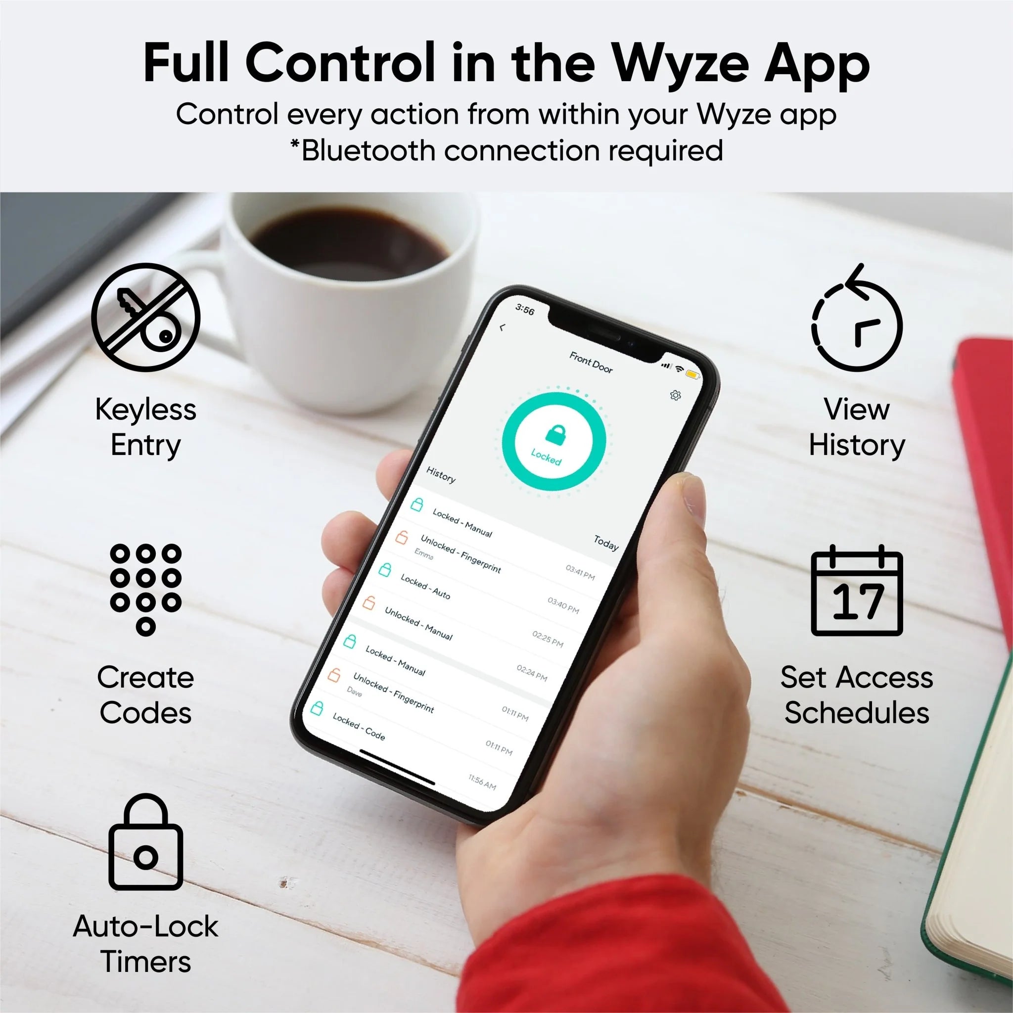 Wyze Lock Bolt - View 3