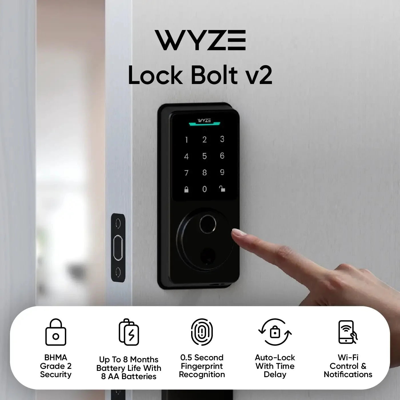 Wyze Lock Bolt v2 - View 2